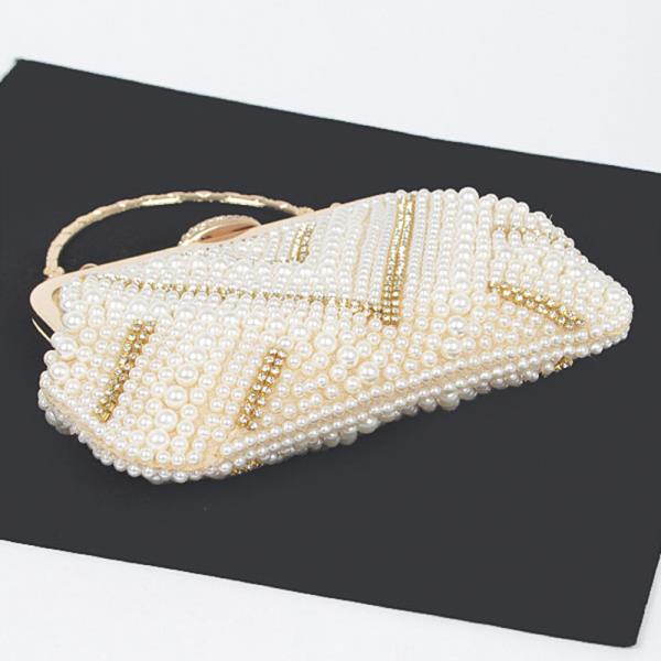 PEARL PARTY CLUTCH BAG