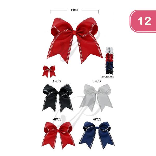 HAIR BOW PIN (12 UNITS)