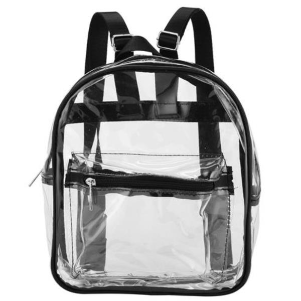 (PRE-ORDER/ONLY ONLINE) TRANSPARENT COLOR BINDING TRIMMED BACKPACK