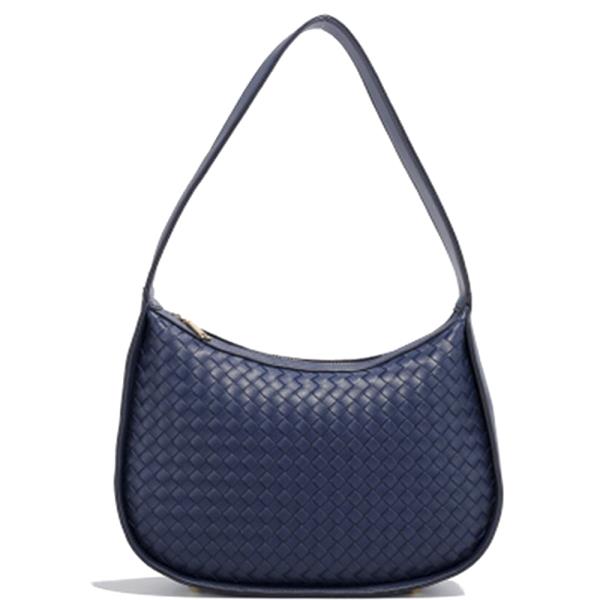 WOVEN TEXTURED SHOULDER BAG