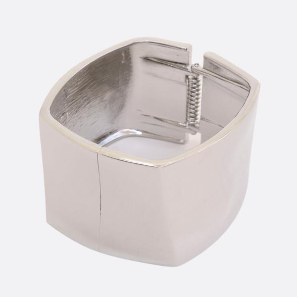 SQUARE SHAPE METAL BANGLE BRACELET