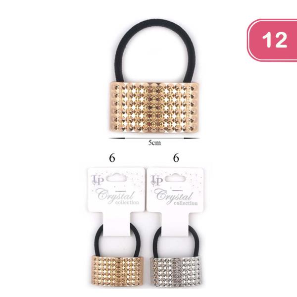 METAL CUFF HAIR TIE (12 UNITS)