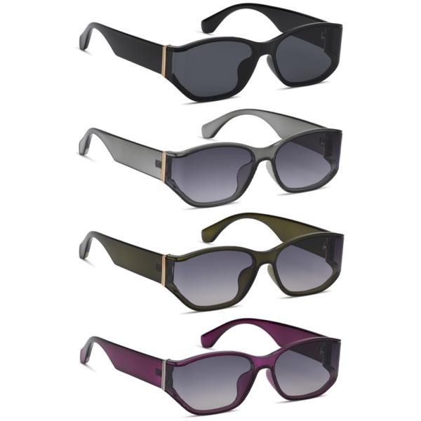 ROUND PLAIN SUNGLASSES 1DZ