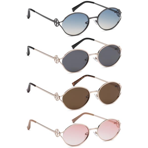 OVAL CHIC SUNGLASSES 1DZ