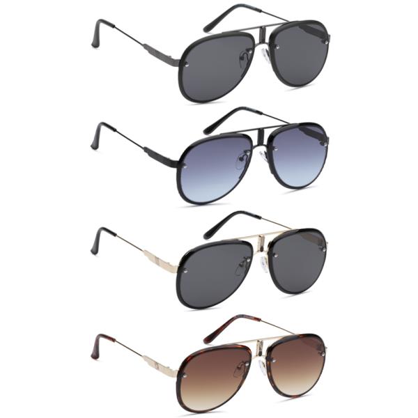 ROUND AVIATORS SUNGLASSES 1DZ