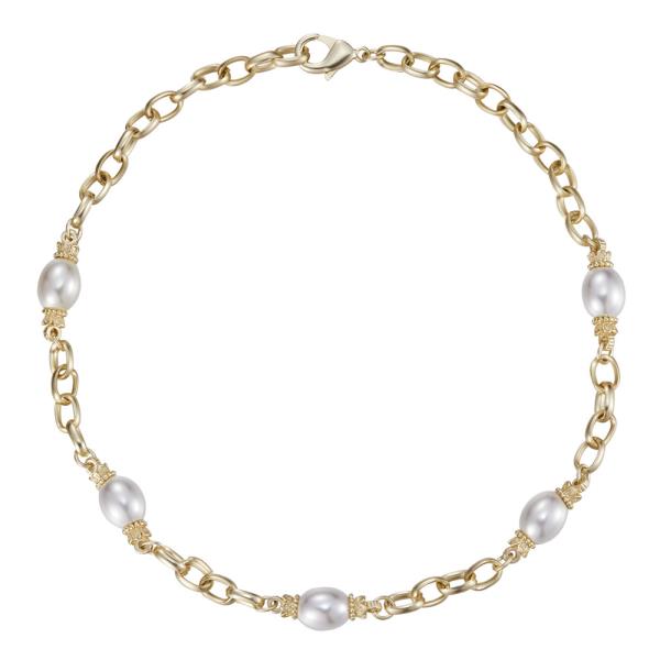 GP MATT FINISH PEARL NECKLACE