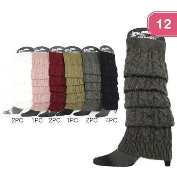 KNIT LEG WARMER (12 UNITS)