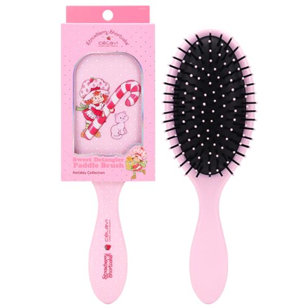 CELAVI STRAWBERRY SHORTCAKE PINK PADDLE BRUSH