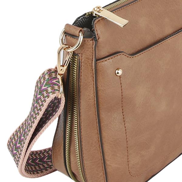 SMOOTH CROSSBODY W GUITAR STRAP