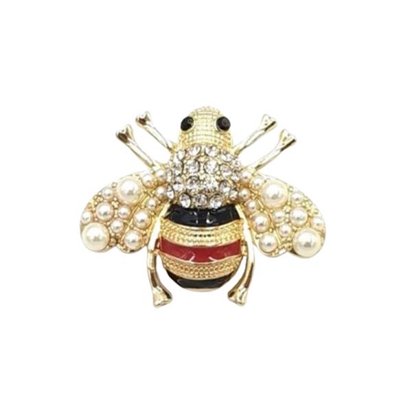 PEARL BEE BROOCH