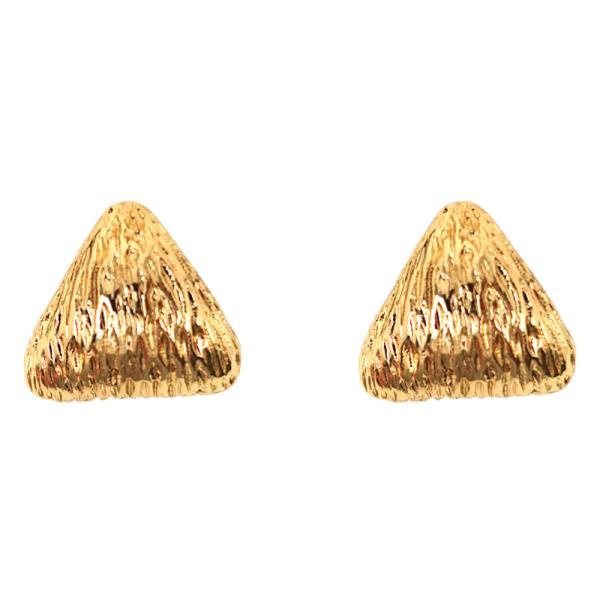 TRIANGLE METAL EARRING