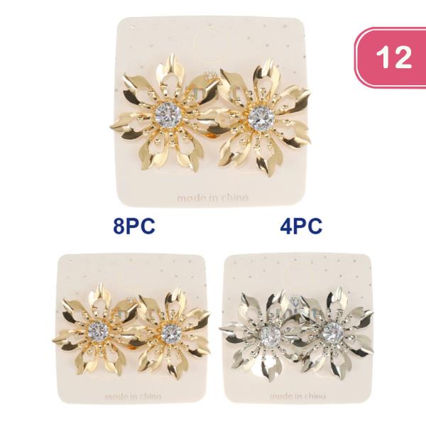 FLOWER EARRING (12 UNITS)