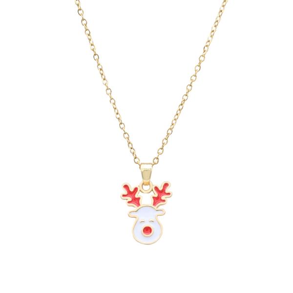 REINDEER PENDANT NECKLACE