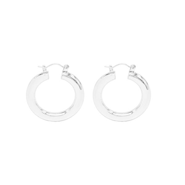 ALUMINUM HOOP THICKNESS-30MM HOOP EARRING