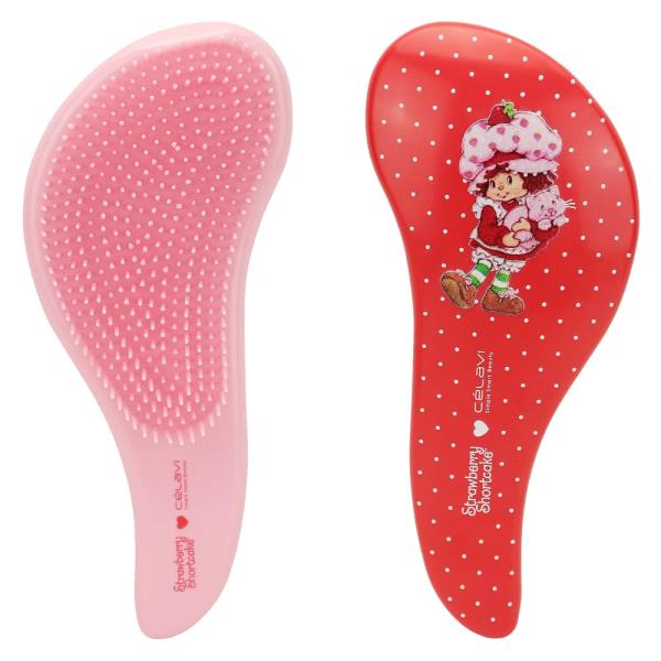 CELAVI STRAWBERRY SHORTCAKE DETANGLING PRINTED BRUSH