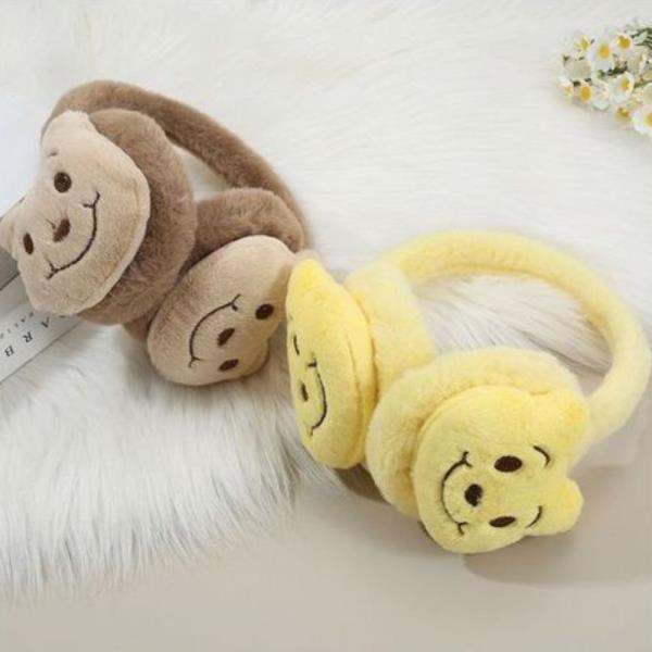 (PRE-ORDER/ONLY ONLINE) TEDDY BEAR FAUX FUR EAR MUFF (12 UNITS)