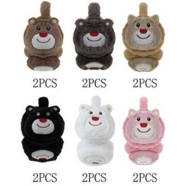 (PRE-ORDER/ONLY ONLINE) TEDDY FAUX FUR EAR MUFF (12 UNITS)