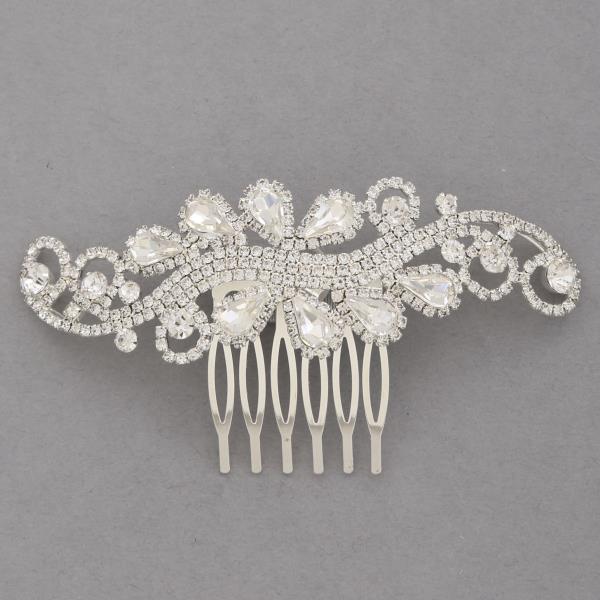 RHINESTONE HAIR COMB