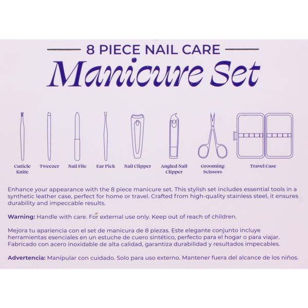 CELAVI 8PC NAIL CARE MANICURE SET