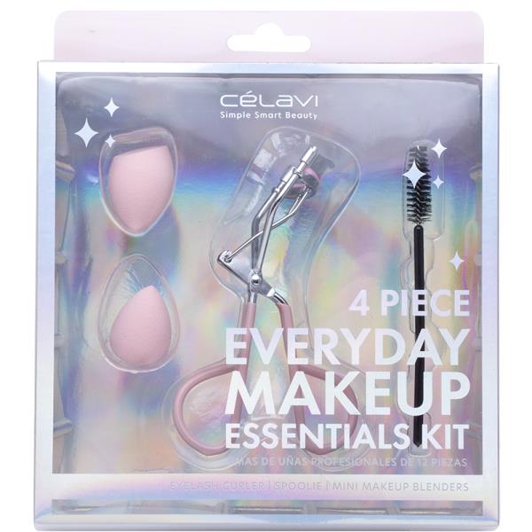 CELAVI 4 PC EVERYDAY MAKEUP ESSENTIAL KIT SET