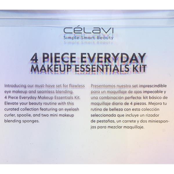 CELAVI 4 PC EVERYDAY MAKEUP ESSENTIAL KIT SET