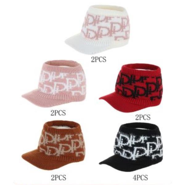 (ONLINE ONLY) MONOGRAM SOFT KNIT SPORTY PONYTAIL CAP (12 UNITS)