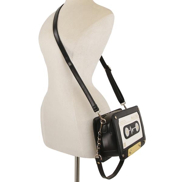 (ONLINE ONLY) Vintage cassette tape style crossbody bag