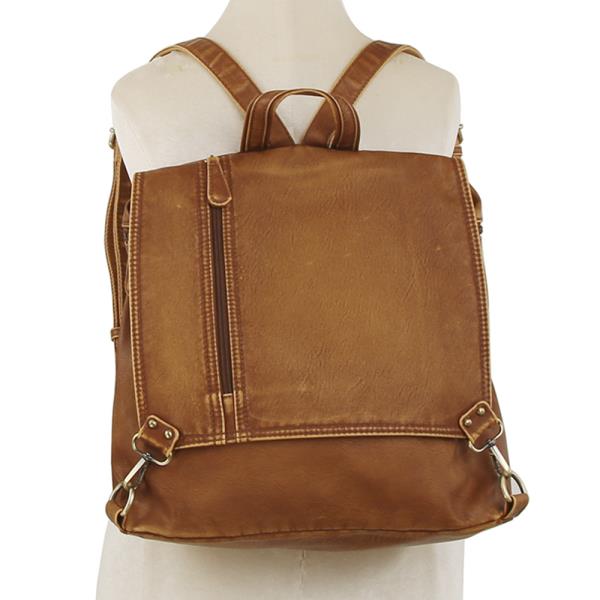 (ONLINE ONLY) Fashion zipper handle backpack