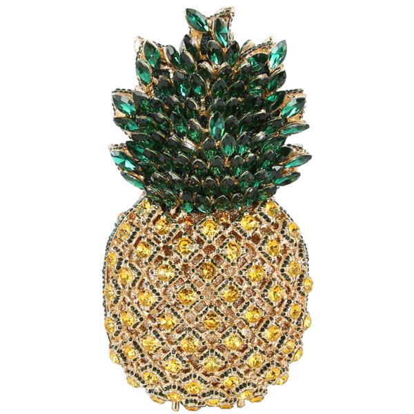 (ONLINE ONLY) Bling pineapple evening bag