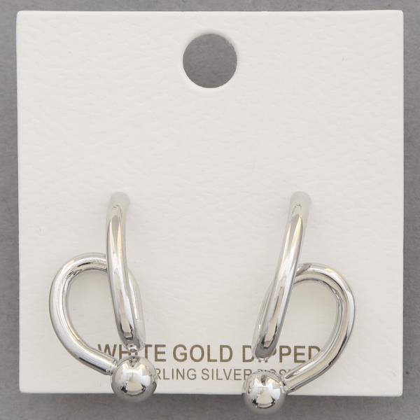 METAL GOLD DIPPED EARRING