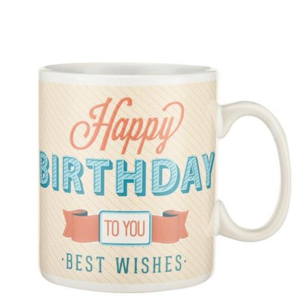 OVERSIZED HAPPY BIRTHDAY 30 OZ MUG CUP