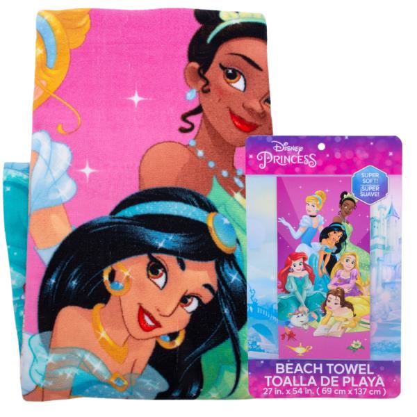 DISNEY PRINCESS BEACH TOWEL