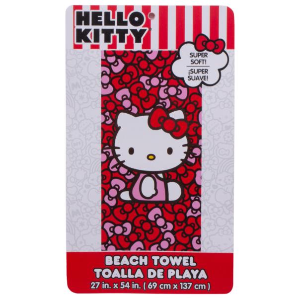 HELLO KITTY BEACH TOWEL