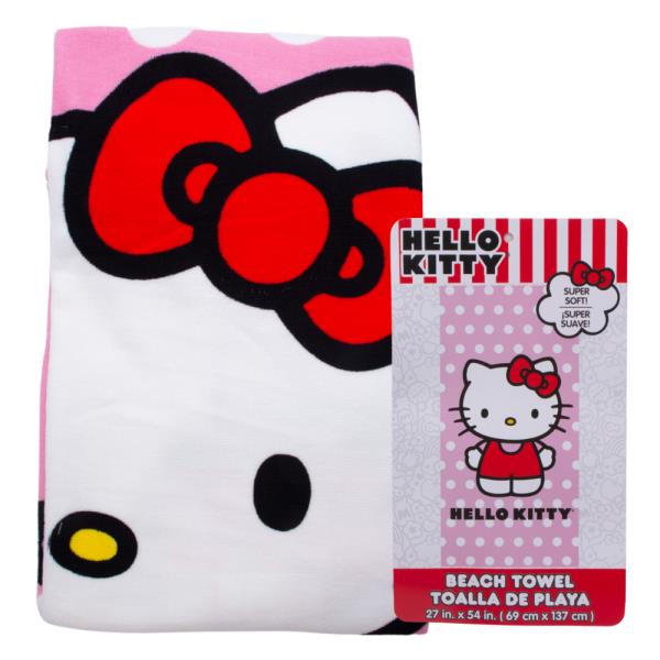 HELLO KITTY BEACH TOWEL