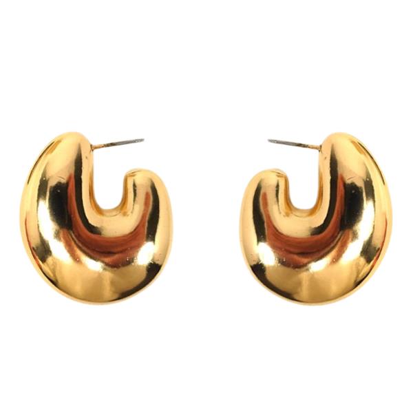 U SHAPE METAL EARRING