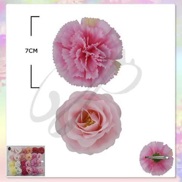 FLOWER HAIR PIN SET (12 UNITS)