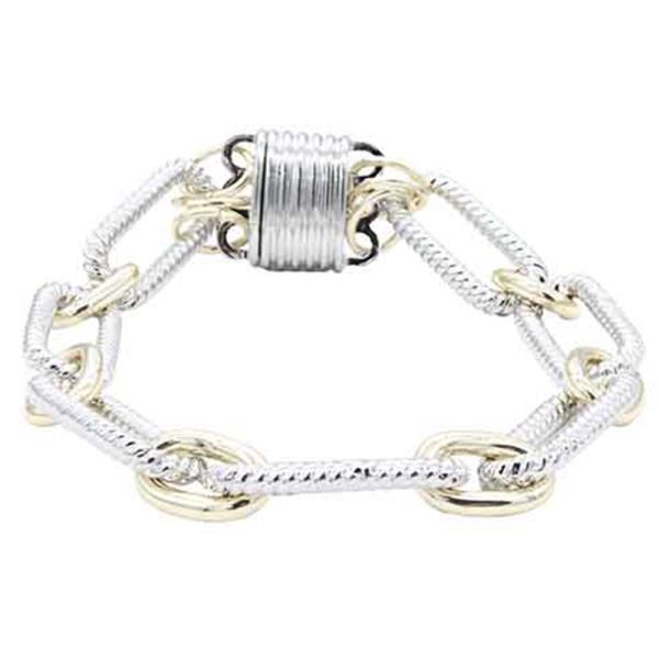 TRI TONE CHAIN BRACELET