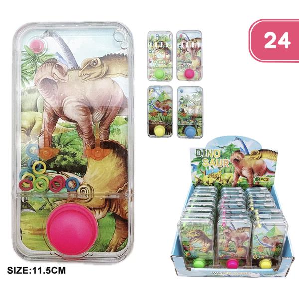 DINOSAUR WATER GAME TOY (24 UNITS)