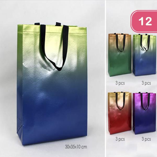 REUSABLE GIFT TOTE BAG (12 UNITS)