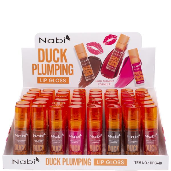 NABI DUCK PLUMPING LIP GLOSS (48 UNITS)