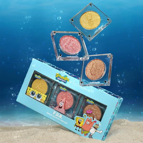 BEAUTY CREATIONS X SPONGEBOB F U N SINGLE EYESHADOW SET