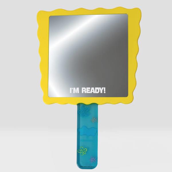 BEAUTY CREATIONS X SPONGEBOB IM READY HAND MIRROR