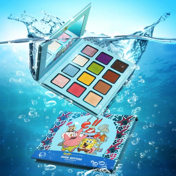 BEAUTY CREATIONS X SPONGEBOB BIKINI BOTTOM EYESHADOW PALETTE