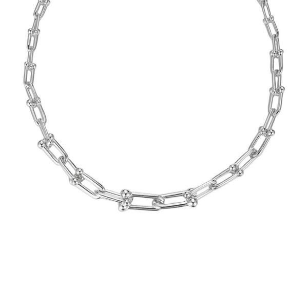 METAL U CHAIN NECKLACE