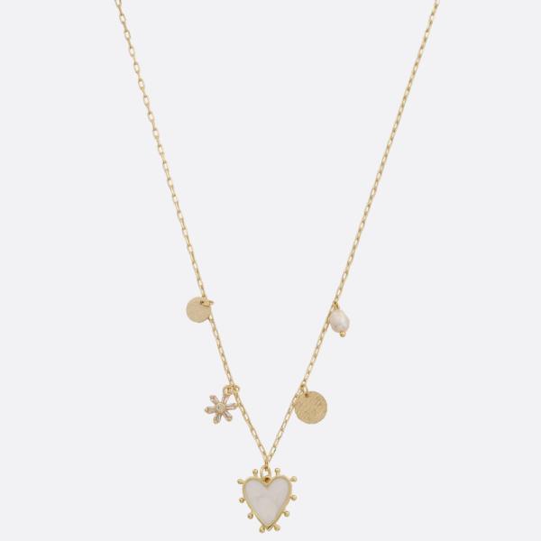 HEART MULTI SHAPE NECKLACE