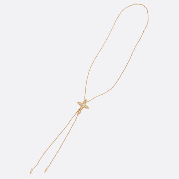 CROSS CHARM Y SHAPE METAL NECKLACE