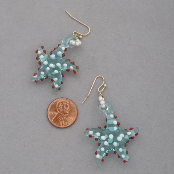 STARFISH DANGLE EARRING