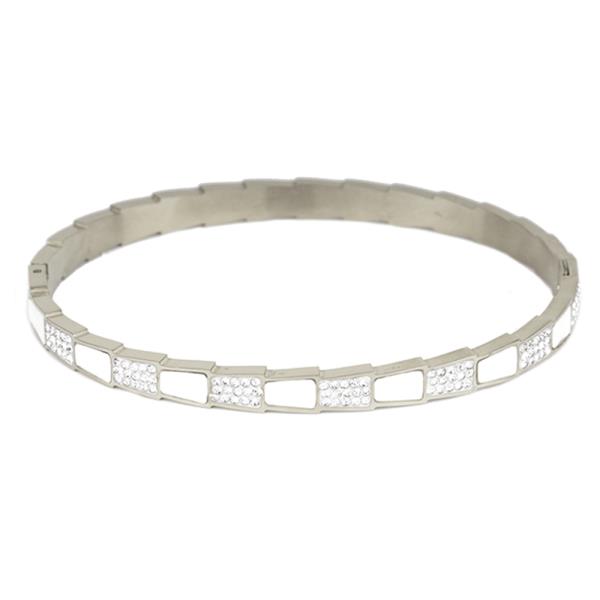 MOP METAL BANGLE BRACELET