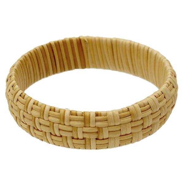 RATTAN BANGLE BRACELET