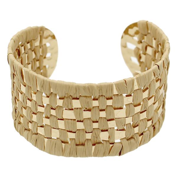 RATTAN CUFF BRACELET